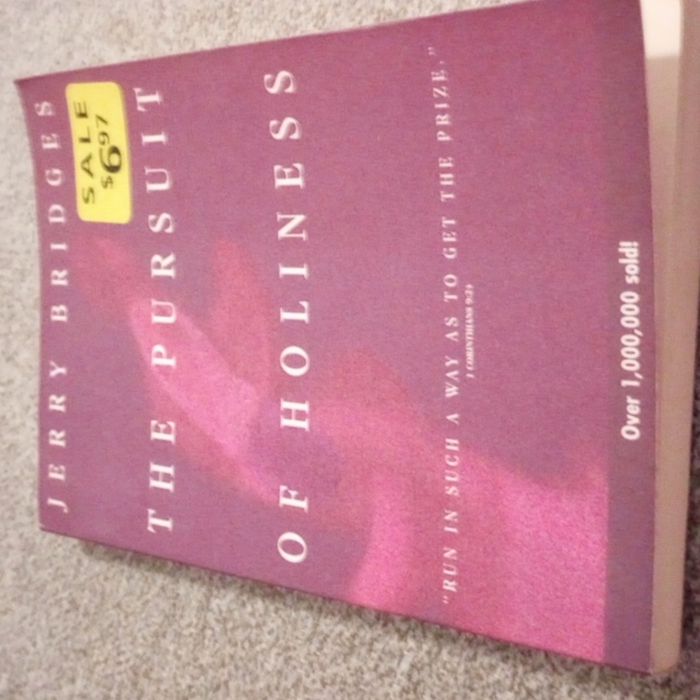 Book - the pursuit of holiness by Jerry Bridges